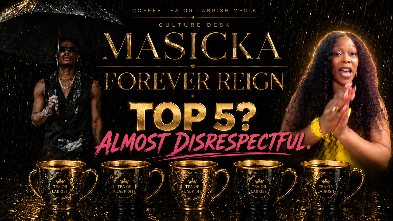CTOL Culture Desk Top Five review graphic for Masicka’s Forever Reign