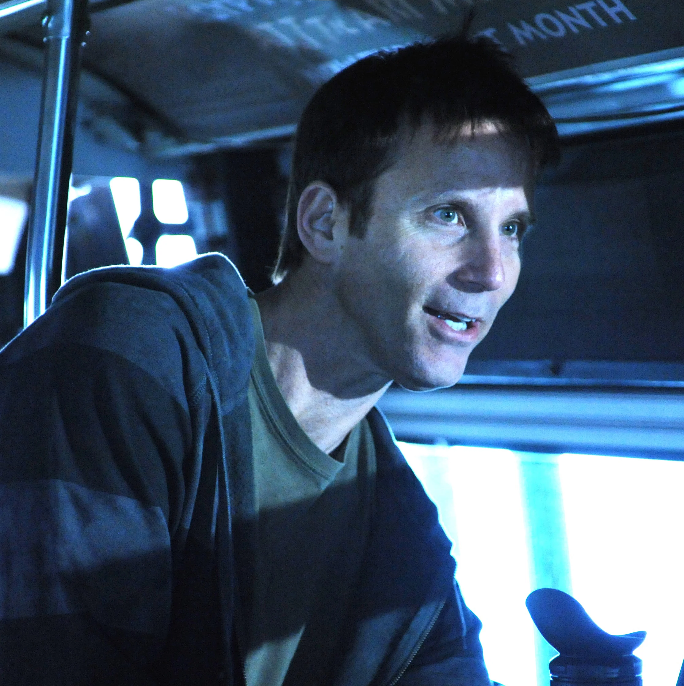 John Murlowski in a scene from ON THE LINE.