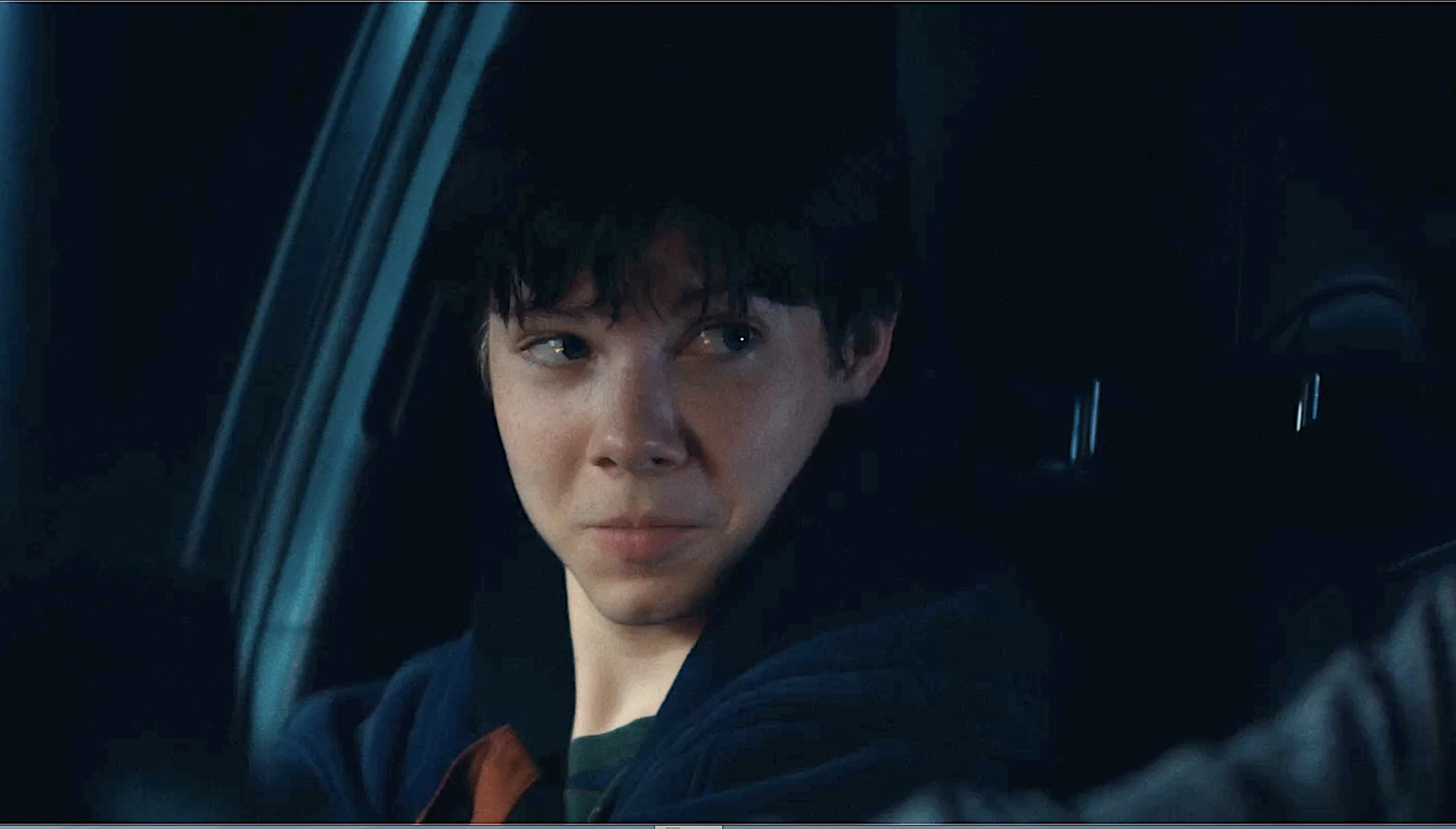 Shylo Molina in a scene from ON THE LINE.